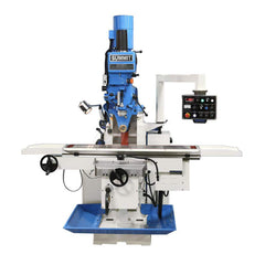 Summit - Knee Milling Machines; Spindle Speed Control: Electronic Variable Speed ; Table Length (Inch): 60 ; Table Width (Inch): 12 ; Horsepower (HP): 5 ; Phase: 3 ; Voltage: 220/440 - Exact Tool & Supply