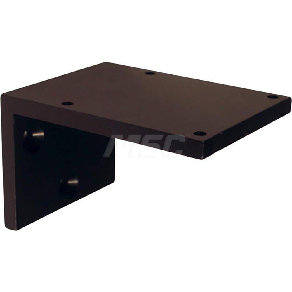 Sunnex Lighting - Task & Machine Light Accessories; Accessory Type: L Bracket ; For Use With: HS,LS, SL3, SL9, HF ; Material: Aluminum ; Color: Black - Exact Tool & Supply