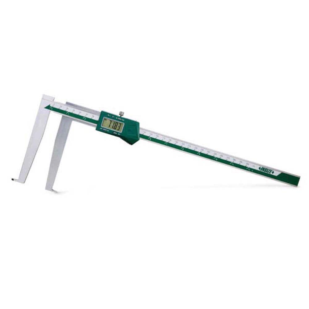 Insize USA LLC - Electronic Calipers; Minimum Measurement (Decimal Inch): 1.1800 ; Maximum Measurement (Decimal Inch): 12 ; Accuracy Plus/Minus (Decimal Inch): 0.0020 ; Resolution (Decimal Inch): 0.0005 ; IP Rating: None ; Data Output: Yes - Exact Tool & Supply