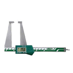 Insize USA LLC - Electronic Calipers; Minimum Measurement (Decimal Inch): 0.0000 ; Maximum Measurement (Decimal Inch): 5 ; Accuracy Plus/Minus (Decimal Inch): 0.0020 ; Resolution (Decimal Inch): 0.0005 ; IP Rating: None ; Data Output: Yes - Exact Tool & Supply