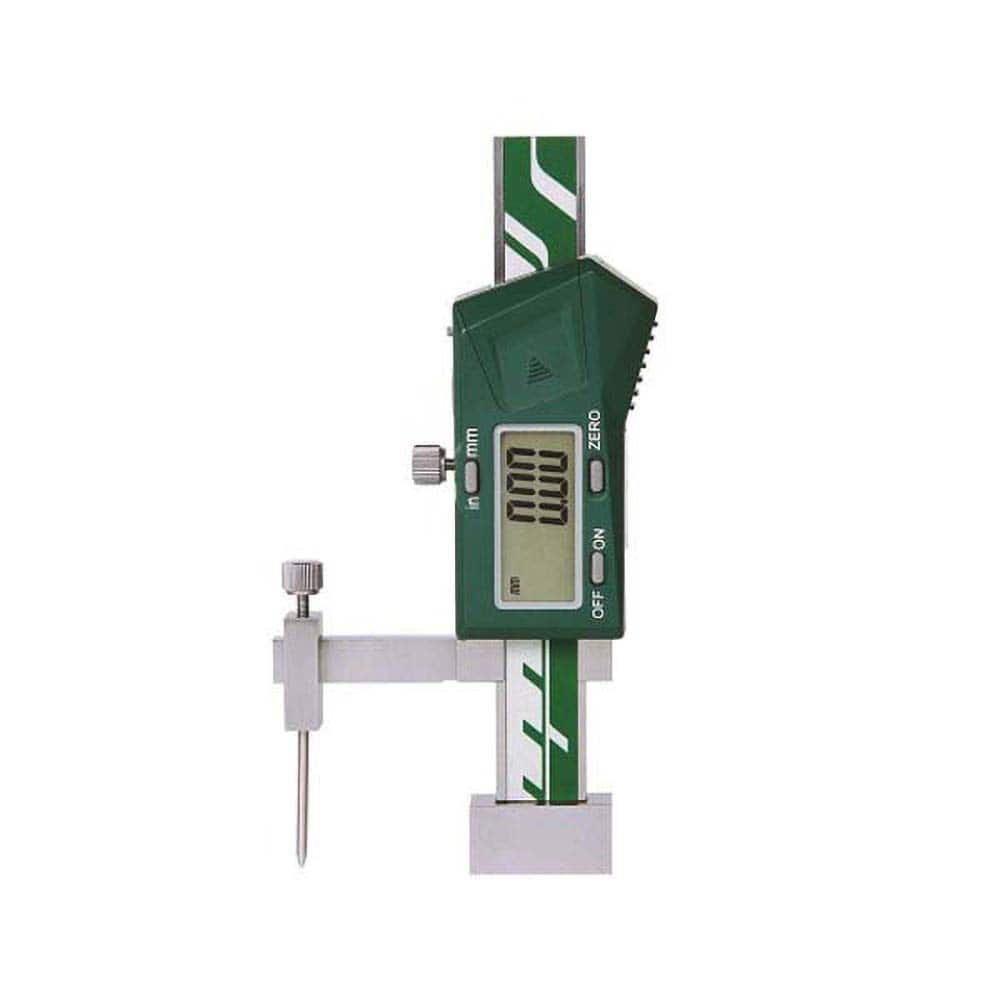 Insize USA LLC - Electronic Depth Gages; Minimum Measurement (mm): 0.00 ; Minimum Measurement (Decimal Inch): 0.0000 ; Maximum Measurement (Decimal Inch): 0.8000 ; Maximum Measurement (mm): 20.00 ; Resolution (mm): 0.01 ; Resolution (Decimal Inch): 0.0005 - Exact Tool & Supply