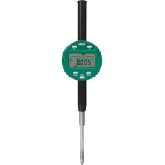 Insize USA LLC - Electronic Drop Indicators; Minimum Measurement (Decimal Inch): 0 ; Minimum Measurement (Inch): 0 ; Minimum Measurement (mm): 0 ; Maximum Measurement (mm): 50.80 ; Maximum Measurement (Decimal Inch): 2.0000 ; Resolution (Decimal Inch): 0 - Exact Tool & Supply