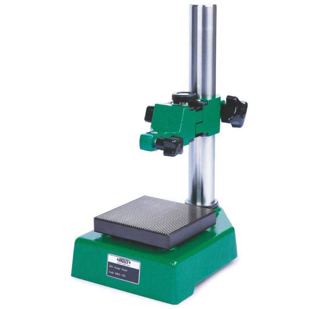 Insize USA LLC - Indicator Transfer & Comparator Gage Stands; Type: Dial Indicator Stand ; Fine Adjustment: Yes ; Includes: Anvil ; Includes Anvil: Yes ; Includes Dial Indicator: No ; Includes Holder: Yes - Exact Tool & Supply