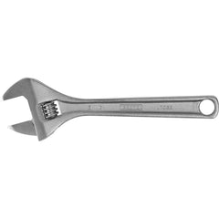 Proto - Adjustable Wrenches; Wrench Type: Adjustable ; Wrench Size (Inch): 8 ; Jaw Capacity (Inch): 1-1/8 ; Material: Steel ; Finish/Coating: Chrome ; ANSI Spec: B107.8m - Exact Tool & Supply