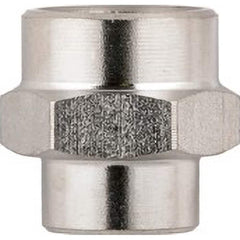 Aignep USA - Stainless Steel Pipe Fittings; Type: Reducing Sleeve ; Fitting Size: 3/8 x 1/4 ; End Connections: BSPP ; Material Grade: 316L Stainless Steel ; Pressure Rating (psi): 290 - Exact Tool & Supply