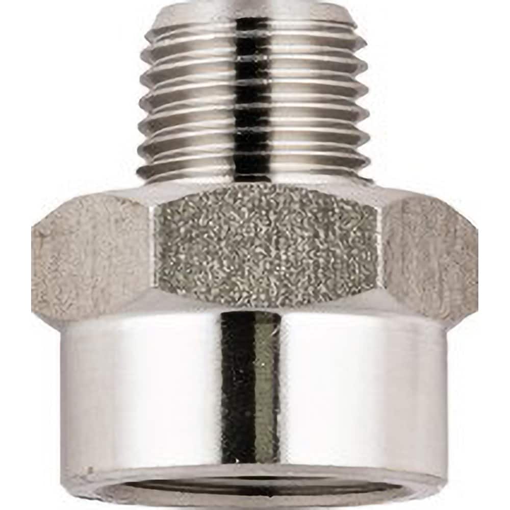 Aignep USA - Stainless Steel Pipe Fittings; Type: Reducer ; Fitting Size: 1/4 x 1/2 ; End Connections: BSPT ; Material Grade: 316L Stainless Steel ; Pressure Rating (psi): 290 - Exact Tool & Supply