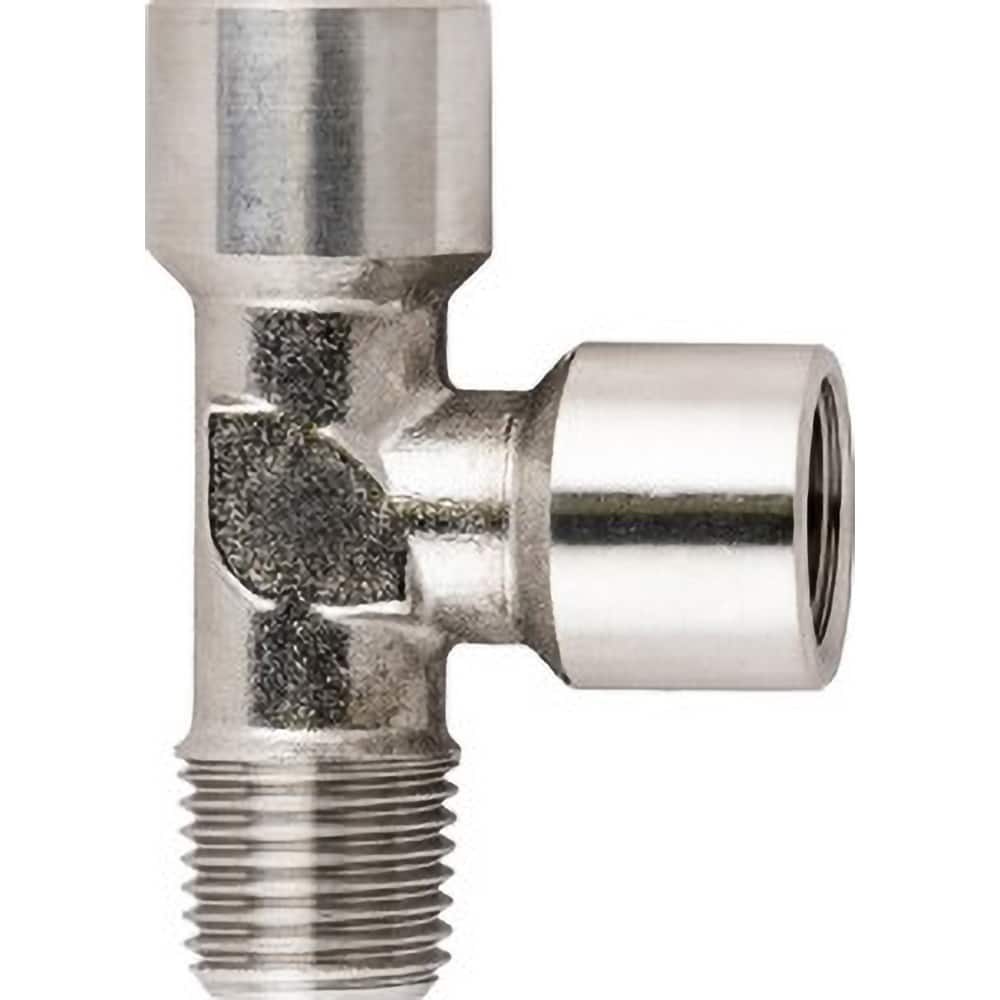 Aignep USA - Stainless Steel Pipe Fittings; Type: Female ; Fitting Size: 3/8 ; End Connections: BSPT ; Material Grade: 316L Stainless Steel ; Pressure Rating (psi): 290 - Exact Tool & Supply