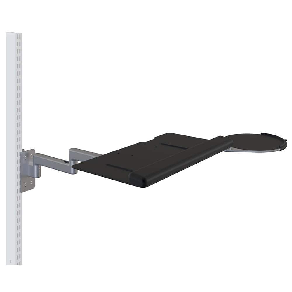 BOSTONtec - Workbench & Workstation Accessories; Type: Keyboard Tray; Mouse Pad ; For Use With: 48" BOSTONtec; 60" BOSTONtec; 72" BOSTONtec ; Depth (Inch): 10-1/2 ; Width (Inch): 19 - Exact Tool & Supply