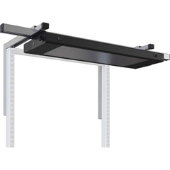 BOSTONtec - Workbench & Workstation Accessories; Type: Overhead Light Frame/Fixture ; For Use With: 48" BOSTONtec ; Depth (Inch): 11 ; Width (Inch): 32 ; Color: Black - Exact Tool & Supply