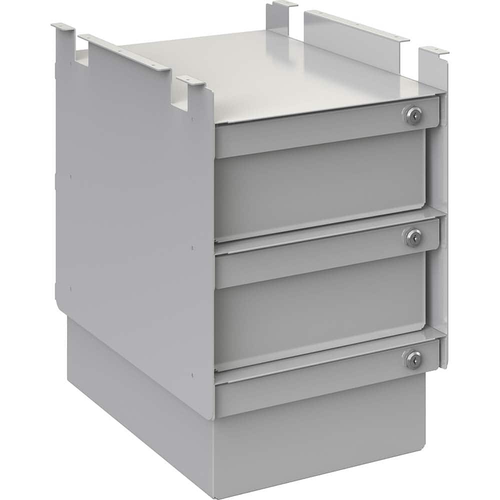 BOSTONtec - Workbench & Workstation Accessories; Type: Workbench Drawer ; For Use With: 48" BOSTONtec; 60" BOSTONtec; 72" BOSTONtec ; Height: 18 (Inch); Depth (Inch): 18 ; Width (Inch): 12 ; Load Capacity (Lb.): 100.000 - Exact Tool & Supply