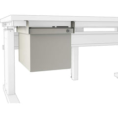 BOSTONtec - Workbench & Workstation Accessories; Type: Drawer ; For Use With: 48" BOSTONtec; 60" BOSTONtec; 72" BOSTONtec ; Height: 12 (Inch); Depth (Inch): 18 ; Width (Inch): 12 ; Load Capacity (Lb.): 60.000 - Exact Tool & Supply