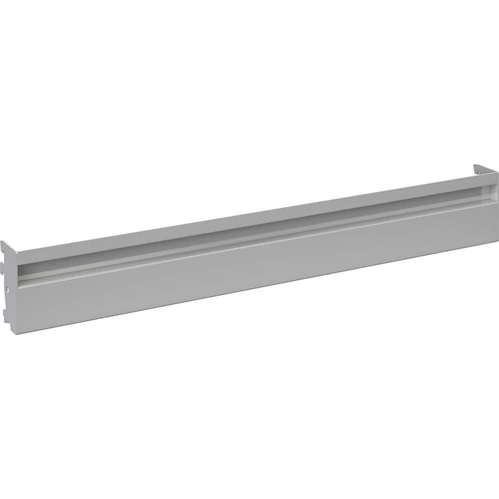 BOSTONtec - Workbench & Workstation Accessories; Type: Bin Bar ; For Use With: 48" BOSTONtec; 60" BOSTONtec; 72" BOSTONtec ; Height: 4 (Inch); Width (Inch): 30 ; Load Capacity (Lb.): 40.000 - Exact Tool & Supply