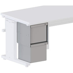 BOSTONtec - Workbench & Workstation Accessories; Type: Workbench Drawer ; For Use With: 48" BOSTONtec; 60" BOSTONtec; 72" BOSTONtec ; Height: 24 (Inch); Depth (Inch): 18 ; Width (Inch): 12 ; Load Capacity (Lb.): 100.000 - Exact Tool & Supply