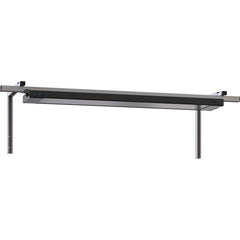 BOSTONtec - Workbench & Workstation Accessories; Type: Overhead Light Frame/Fixture ; For Use With: 72" BOSTONtec ; Depth (Inch): 11 ; Width (Inch): 56 ; Color: Black - Exact Tool & Supply