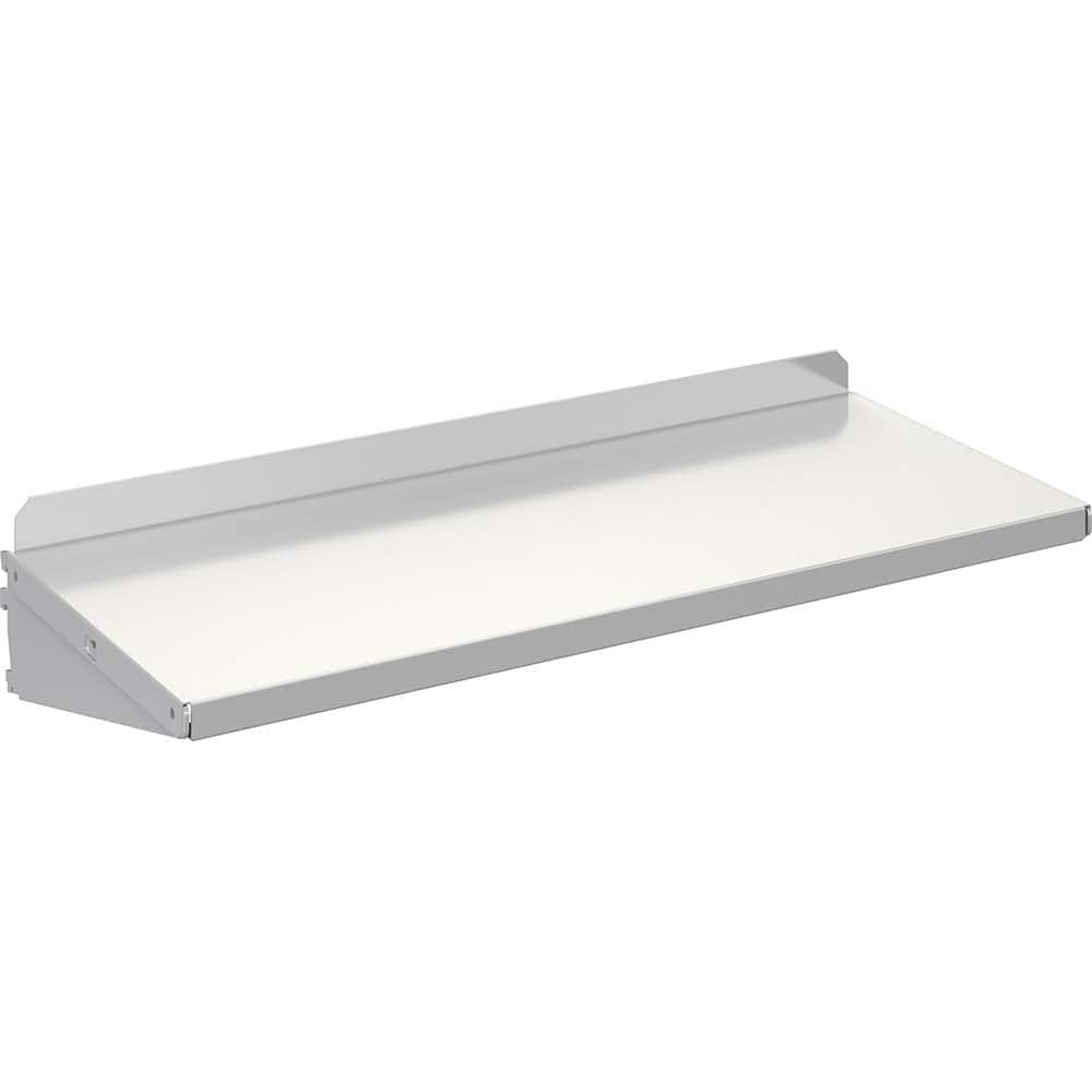 BOSTONtec - Workbench & Workstation Accessories; Type: Steel Shelf ; For Use With: 48" BOSTONtec; 60" BOSTONtec; 72" BOSTONtec ; Height: 1 (Inch); Depth (Inch): 12 ; Width (Inch): 30 ; Load Capacity (Lb.): 100.000 - Exact Tool & Supply