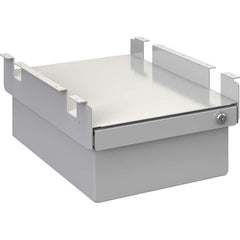BOSTONtec - Workbench & Workstation Accessories; Type: Workbench Drawer ; For Use With: 48" BOSTONtec; 60" BOSTONtec; 72" BOSTONtec ; Height: 6 (Inch); Depth (Inch): 18 ; Width (Inch): 12 ; Load Capacity (Lb.): 60.000 - Exact Tool & Supply