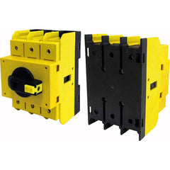 Automation Systems Interconnect - Cam & Disconnect Switches; Enclosure Type: Open ; Fused: NonFused ; Amperage: 150 ; Contact Form: 3PST ; Voltage: 600 VAC ; Horsepower at 1 Phase: 25 @ 230 VAC - Exact Tool & Supply