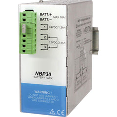Automation Systems Interconnect - Backup Uninterruptible Power Supplies (UPS); Number of Outlets: 1 ; Amperage: 3 ; Backup Time Full Load (Minutes): 60 ; Backup Time Half Load (Minutes): 30 ; Output Voltage Rating: 12-24 VDC ; Display Type: No Display - Exact Tool & Supply