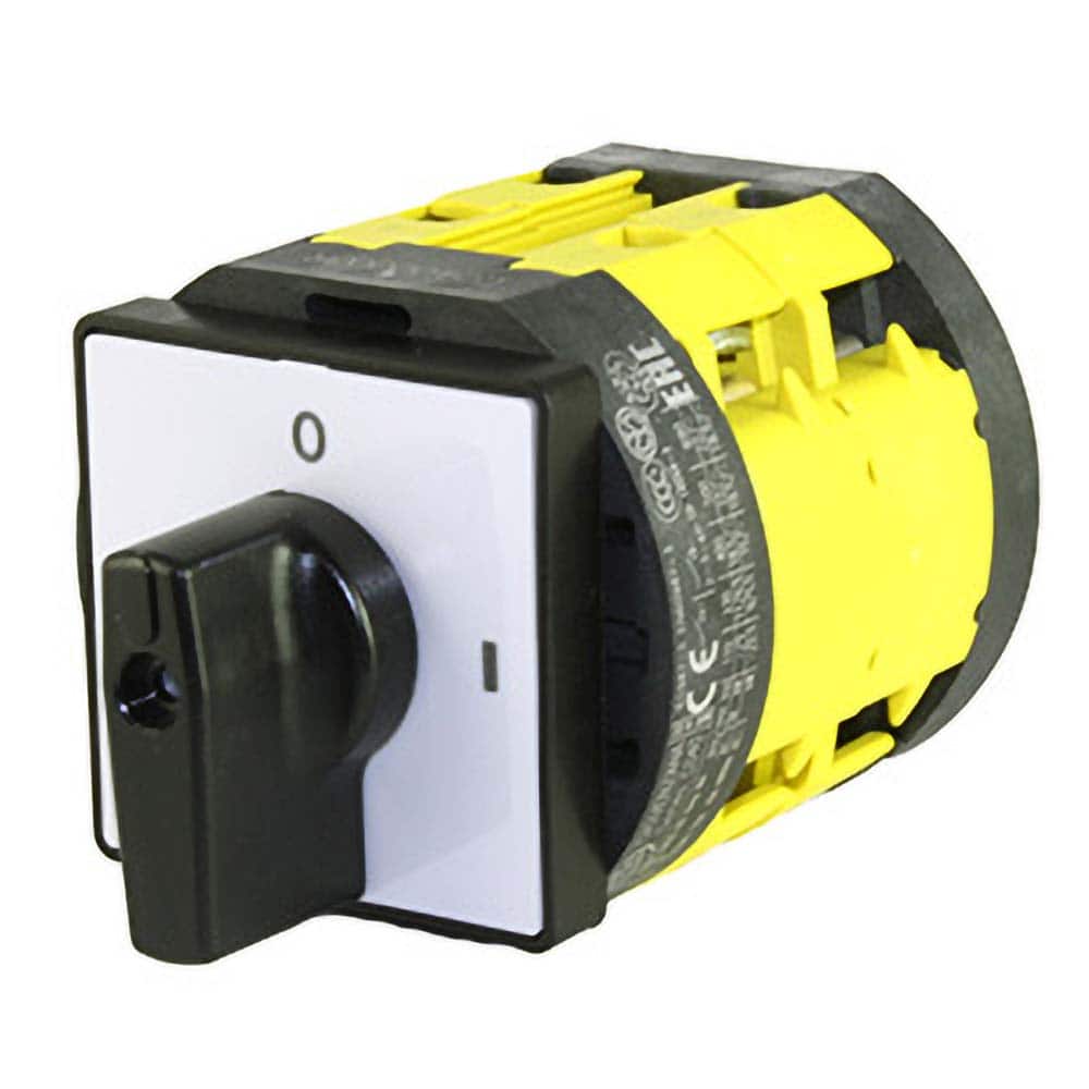 Automation Systems Interconnect - Cam & Disconnect Switches; Enclosure Type: Open ; Fused: NonFused ; Amperage: 40 ; Contact Form: SPST ; Voltage: 600 VAC ; Horsepower at 1 Phase: 15 @ 230 VAC - Exact Tool & Supply