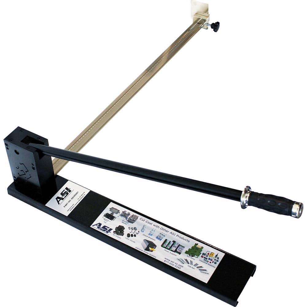 Automation Systems Interconnect - Wire Duct Cutters; Type of Cutting Tool: Cutter ; Handle Color: Black - Exact Tool & Supply