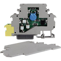 Automation Systems Interconnect - Terminal Blocks; Block Type: General Purpose ; Mounting Type: DIN Rail ; Voltage: 24 V ; Amperage: 4-20MA ; Number of Contacts: 4 ; Number of Poles: 4 - Exact Tool & Supply