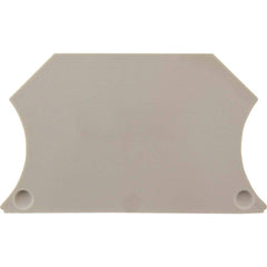 Automation Systems Interconnect - Terminal Block Accessories; Accessory Type: End Cover ; For Use With: WDU2.5; WDU4 - Exact Tool & Supply