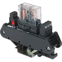Automation Systems Interconnect - Interface Relay Modules; Input Amperage: 0.01 ; Contact Configuration: SPDT ; Coil Voltage: 24 VDC ; Mounting Type: DIN Rail - Exact Tool & Supply