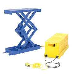 Vestil - Tilting Tables; Type: Electric Hydraulic Ground ; Load Capacity (Lb.): 4000.000 ; Tilt Angle: 45 ; Control Type: Hand ; Phase: Three Phase ; Voltage: 460 V - Exact Tool & Supply