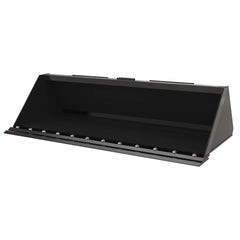 Vestil - Power Lawn & Garden Equipment Accessories; Type: Skid Steer Bucket ; Product Compatibility: Skid Steer ; Material: Steel ; Length (Feet): 37-1/4 ; Width (Inch): 72 ; Height (Inch): 19-1/4 - Exact Tool & Supply