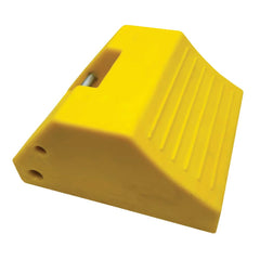 Vestil - Wheel Chocks; Width (Inch): 15 ; Height (Inch): 10 ; Depth (Inch): 18 ; Material: Polyurethane - Exact Tool & Supply