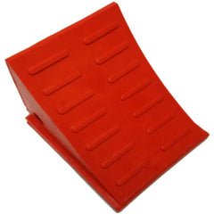 Vestil - Wheel Chocks; Width (Inch): 6-29/32 ; Height (Inch): 7-1/2 ; Depth (Inch): 8-1/2 ; Material: Polyurethane - Exact Tool & Supply