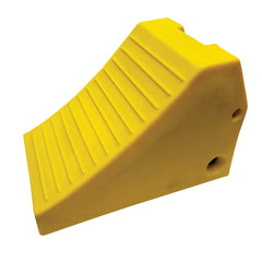 Vestil - Wheel Chocks; Width (Inch): 15 ; Height (Inch): 16 ; Depth (Inch): 25 ; Material: Polyurethane - Exact Tool & Supply