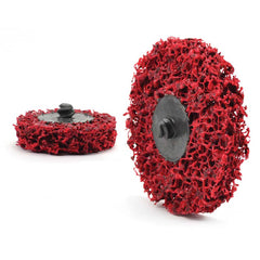 Superior Abrasives - Quick Change Discs; Disc Diameter (Inch): 3 ; Attaching System: Type R ; Abrasive Type: Non-Woven ; Abrasive Material: Non-Woven Nylon ; Grade: Extra Coarse ; Backing Material: Nylon Web - Exact Tool & Supply