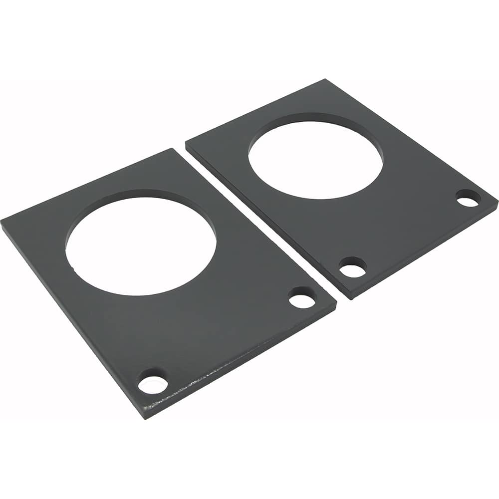 Rice Lake Weighing Systems - Scale Scoops, Scale Calibration Masses & Scale Accessories; Type: Mounting Plate Set ; For Use With: Floor; Shipping; Platform ; Capacity (Lb.): 10000.00 ; Material: Steel Painted - Exact Tool & Supply