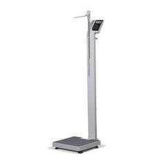 Rice Lake Weighing Systems - 550 Lb (250 Kg) Physician Scale with 5-Digit LCD Display - Exact Tool & Supply