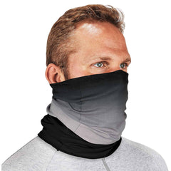 Ergodyne - Hats, Headbands & Bandanas; Garment Style: Gaiter ; Garment Type: Washable ; Garment Color: Gray ; Garment Size: Universal ; Garment Material: Polyester; Fleece ; Color Pattern: Solid - Exact Tool & Supply