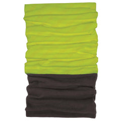 Ergodyne - Hats, Headbands & Bandanas; Garment Style: Gaiter ; Garment Type: Washable ; Garment Color: Lime ; Garment Size: Universal ; Garment Material: Polyester; Fleece ; Color Pattern: Solid - Exact Tool & Supply