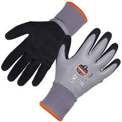 Ergodyne - Work & General Purpose Gloves; Material Type: Polyester ; Application: Material Handling; Construction ; Coated Area: Fully Coated ; Women's Size: Small ; Men's Size: Small ; Hand: Pair - Exact Tool & Supply