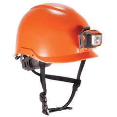 Ergodyne - Hard Hats; Type: Short Brim ; Adjustment: Adjustable ; Suspension Type: 6-Point ; ANSI Type: I ; Class Rating: E ; Material: Plastic - Exact Tool & Supply