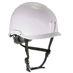 Ergodyne - Hard Hats; Type: Short Brim ; Adjustment: Adjustable ; Suspension Type: 6-Point ; ANSI Type: I ; Class Rating: E ; Material: Plastic - Exact Tool & Supply