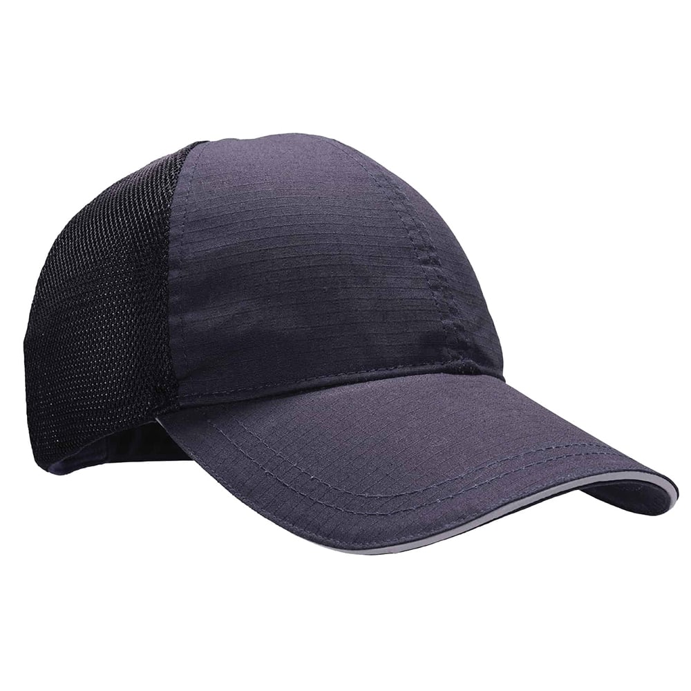 Ergodyne - Adjustable Hook & Loop Strap Vented Baseball Style Bump Cap - Exact Tool & Supply