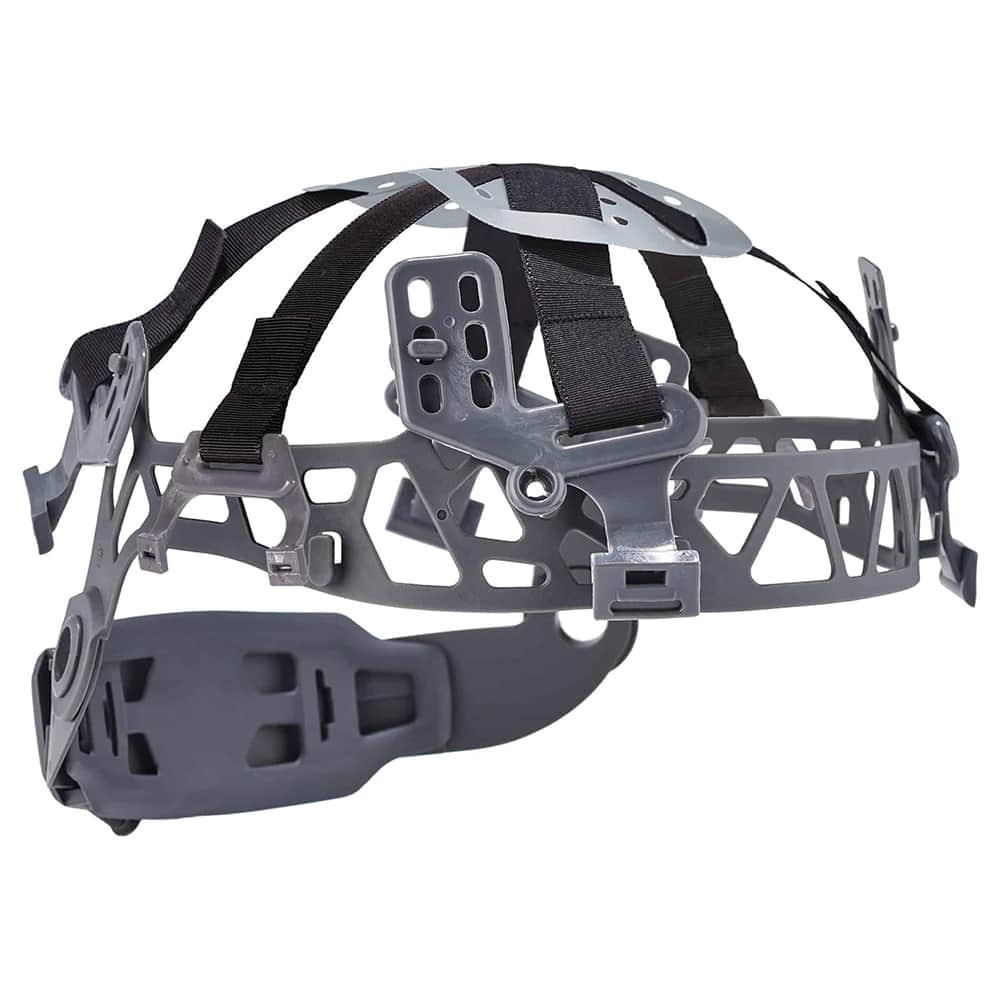 Ergodyne - Hard Hat Accessories; Type: Replacement Suspension ; Hard Hat Compatibility: Skullerz? 8974, 8974LED, 8975 and 8975LED Safety Helmets ; Material: Plastic ; Attachment Type: Quick Connect ; Color: Black ; Additional Information: Skullerz 8988; - Exact Tool & Supply