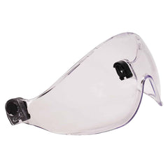 Ergodyne - Hard Hat Accessories; Type: Visor ; Hard Hat Compatibility: Skullerz? 8974, 8974LED, 8975 and 8975LED Safety Helmets ; Material: Polycarbonate ; Attachment Type: Screw-On ; Color: Clear ; Additional Information: Skullerz 8991; Permanent Fog-Of - Exact Tool & Supply