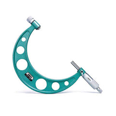 Insize USA LLC - Interchangeable-Anvil Micrometers; Operation Type: Mechanical ; Minimum Measurement (Decimal Inch): 0.0000 ; Digital Counter: No ; Maximum Measurement (Decimal Inch): 4.0000 ; Thimble Type: Ratchet Stop ; Graduation (Decimal Inch): 0.0001 - Exact Tool & Supply