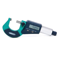 Insize USA LLC - Electronic Outside Micrometers; Type: Standard ; Minimum Measurement (Decimal Inch): 0.0000 ; Minimum Measurement (mm): 0.00 ; Maximum Measurement (mm): 25.00 ; Maximum Measurement (Decimal Inch): 1.0000 ; Thimble Type: Friction - Exact Tool & Supply