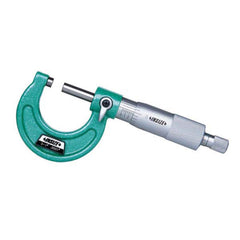 Insize USA LLC - Mechanical Outside Micrometers; Minimum Measurement (Inch): 0 ; Minimum Measurement (Decimal Inch): 0 ; Maximum Measurement (Decimal Inch): 1 ; Graduation (Decimal Inch): 0.0001 ; Features: ISO17025 Calibration Certificate with ship to a - Exact Tool & Supply