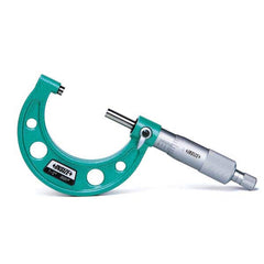 Insize USA LLC - Mechanical Outside Micrometers; Minimum Measurement (Inch): 1 ; Minimum Measurement (Decimal Inch): 1 ; Maximum Measurement (Decimal Inch): 2 ; Graduation (Decimal Inch): 0.0001 ; Features: ISO17025 Calibration Certificate with ship to a - Exact Tool & Supply