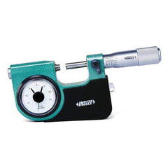 Insize USA LLC - Mechanical Indicating Micrometers; Minimum Measurement (Inch): 0 ; Minimum Measurement (Decimal Inch): 0 ; Maximum Measurement (Inch): 1 ; Maximum Measurement (Decimal Inch): 1 ; Graduation (Decimal Inch): 0.00005 ; Calibrated: Yes - Exact Tool & Supply