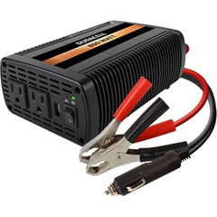 Duracell - Power Inverters; Input Voltage: 12 ; Output Voltage: 115 VAC ; Continuous Output Power (W): 800 ; Peak Output Power (W): 1600 ; Maximum Input Current Rating (A): 66 ; Cooling Method: Fan Cooled - Exact Tool & Supply
