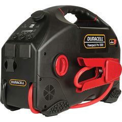 Duracell - Automotive Battery Chargers & Jump Starters; Type: Power Pack ; Amperage Rating: 1300 ; Voltage: 12 - Exact Tool & Supply